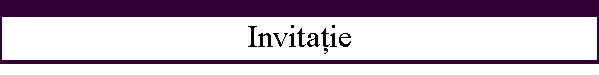 Invitaţie