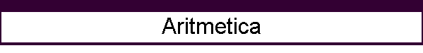 Aritmetica